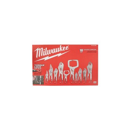 Milwaukee - Pinzas De Presión Torque Lock Kit 10 Pz 48223690 - QMW48223690