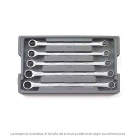 GearWrench - Juego Llaves Dobles C/Matraca Mm 5 Pz. 85987 - HGW85987