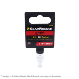 GearWrench - Dado 1/4 Plg Sae 12 Puntas 80290 5/32 Plg - HGW80290