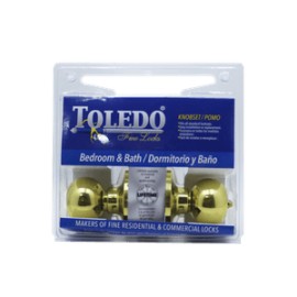 Toledo Locks - Cerradura De Pomo Con Llave CV1920AVUS3 - HTDCV192V5