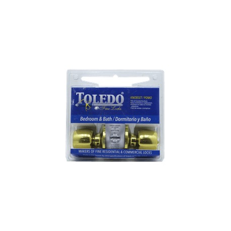Toledo Locks - Cerradura De Pomo Con Llave CV1920MAUS3 - HTDCV192M5